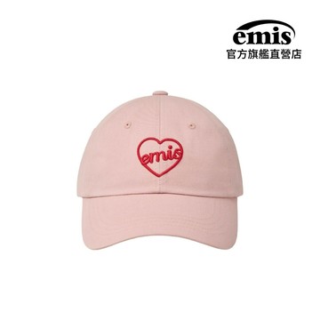 【快速出貨】EMIS 愛心棒球帽 HEART BALL CAP - PINK