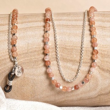 澳洲Sunny Cords 雙鍊玫瑰晶MARLY  眼鏡鍊｜口罩鍊