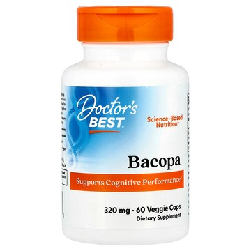 Doctor's Best, 假馬齒莧，含 Synapsa，320 毫克，60 粒素食膠囊