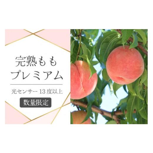 ふるさと納税 山梨県 甲州市 甲州市産 光センサー糖度13度以上 プレミアム桃 4〜5玉（VYD）B12-811