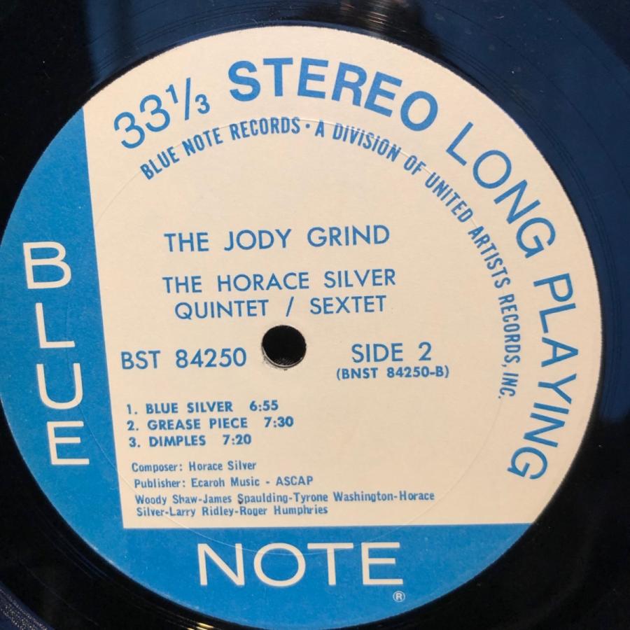 Horace Silver Quintet   The Jody Grind  LP Blue Note