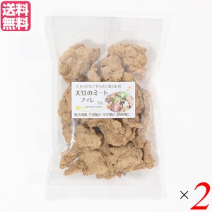 大豆ミート 国産 ヒレ 大豆ミート フィレ 90g  ２袋セット 送料無料