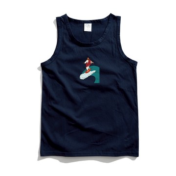 ONE DAY 台灣製 印花背心 162A67