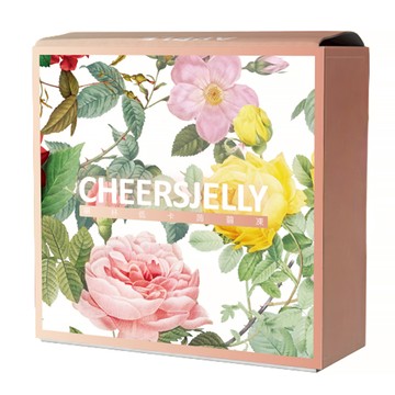 CHEERSJELLY 舉杯低卡 蘋果蒟蒻凍 6條裝 獨家專利設計包材 低卡零食  396g  1盒