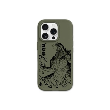 RHINOSHIELD iPhone 15/Plus/Pro/Pro Max SolidX 強化吸震緩衝防摔手機殼｜哥吉拉Godzilla-怒吼