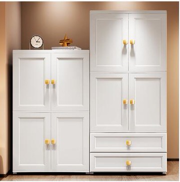 簡易衣櫃兒童衣櫃70寬家用收納櫃寶寶衣櫃加厚儲物櫃子新生兒衣櫃 99購物節