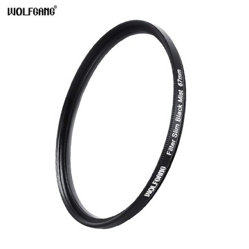 沃爾夫岡黑柔濾鏡四分之一柔光黑柔焦鏡43 49 52 62 67 72 77 82m【Snowbelle優選】
