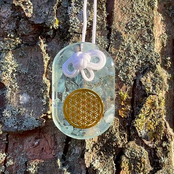 【水晶御守】海藍寶。生命之花