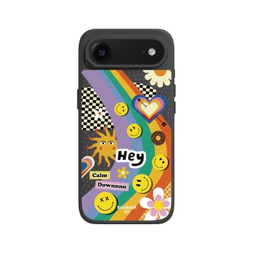 iPhone Air SolidX 黑 - Knock Knock A2Z - Rainbow slide