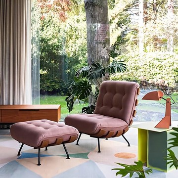 單人沙發 布里歐休閒椅 懶人沙發 極簡簡約復古 喬遷禮物 設計感