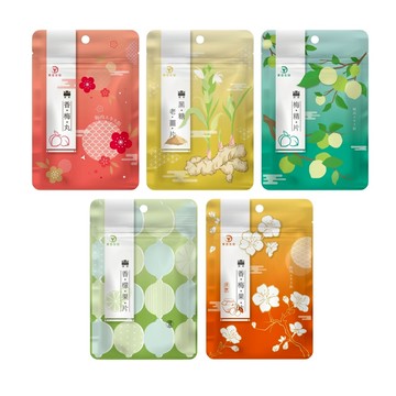 東亞生技 香濃錠 香梅丸,香梅果片,黑糖老薑片,香檬果片,梅精錠片(口味任選) 隨手包,素食