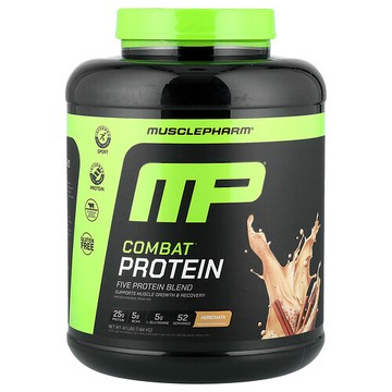 MusclePharm, Combat Protein Powder，歐洽塔味，4 磅（1.8 千克）