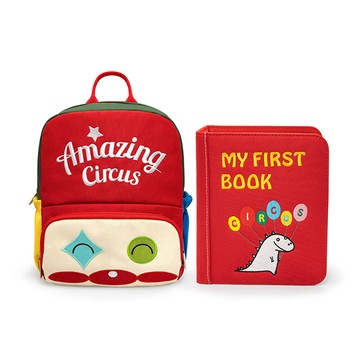 香港 My First Book蒙特梭利啟蒙布書-第四冊 馬戲團