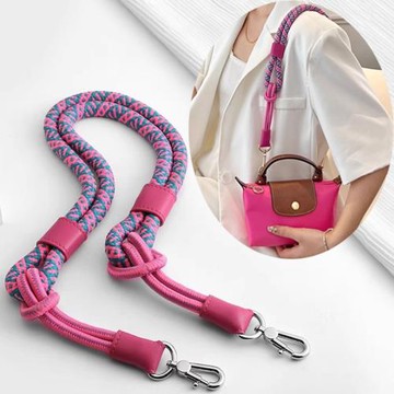 龍驤mini包肩帶免打孔扣斜挎包繩子帶包包扣配件女式挎包帶單肩帶