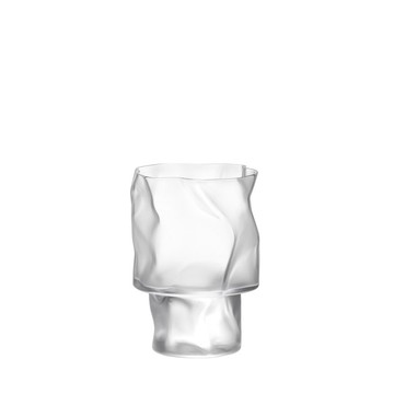 皺摺感酒杯 霧面 240ML