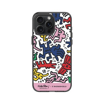 iPhone 15 Pro Max Clear 酷墨灰 - Keith Haring - Icons