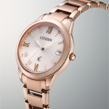 CITIZEN 星辰 XC 亞洲限定 情人節推薦款 光動能女錶 (EO1232-56W)