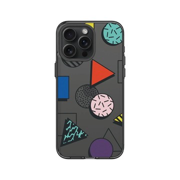 iPhone 15 Pro Max Clear 酷墨灰 - Curious 80’s  好奇八O - 碰碰狀狀