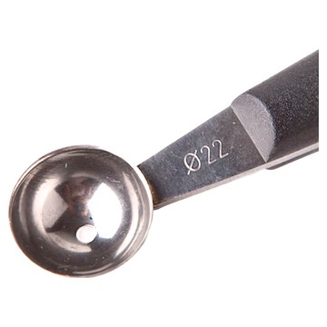 triangle 三角牌 瓜球挖球器 Ø22 公釐  銀色  1支