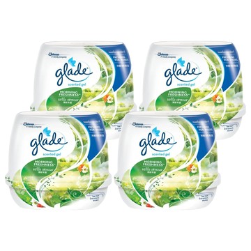glade 滿庭香 除臭清香凝膠 清新早晨  180g  4罐
