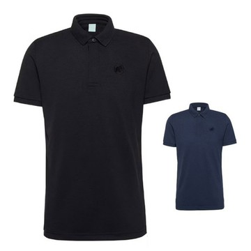 MAMMUT 男 Logo Polo AF 經典LOGO百搭Polo短袖衫.棉質混紡運動休閒衫.套頭衫/ 1017-06710