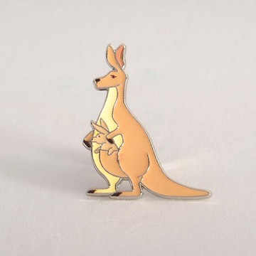 世界動物圖鑑徽章 / 袋鼠