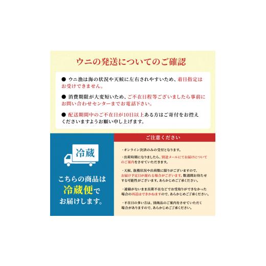 ふるさと納税 北海道 利尻町 北海道利尻島産 塩水生うに（ムラサキウニ）85g×5パック [2024年6月出荷開始先行受付] ウニ 塩水ウニ 北海道 利尻 ムラサキウニ