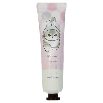 mofusand 保濕護手霜 白茶 30g  滋潤保濕  可愛貓咪造型  1條