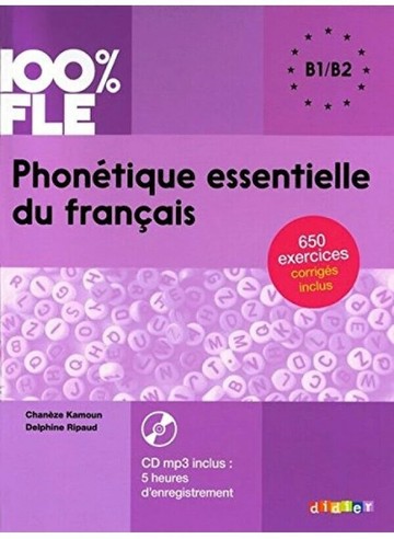Phonétique essentielle du français B1/B2+CD  Kamoun  Didier