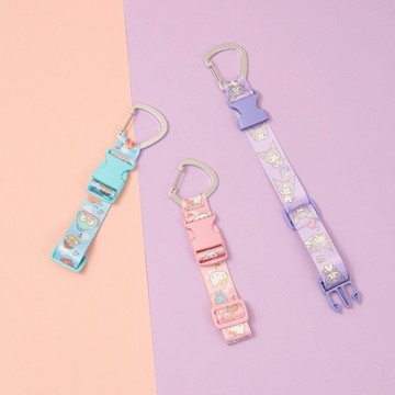 【R.FUN SHOP】三麗鷗旅行綁帶掛勾兩件組 大耳狗 凱蒂貓 美樂蒂 行李綁帶 旅行 掛勾 行李掛勾 CA947