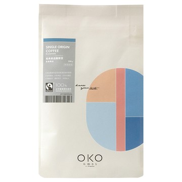 OKO 生態綠 公平單品 瓜地馬拉 中深烘焙 250g  咖啡豆(無研磨)  1包