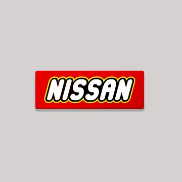 NISSAN/TOY/鋁牌飾貼 SunBrother孫氏兄弟 金屬質感 防水 鋁牌 車貼