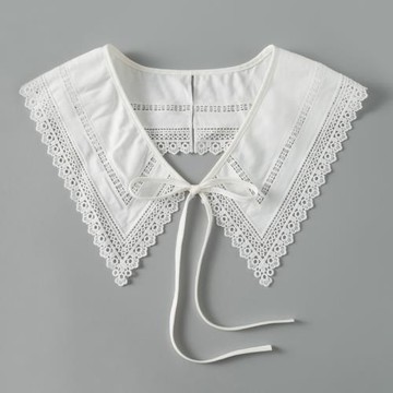 領先生V領裝飾領春夏百搭假領外搭配裙小披肩減齡疊穿小領子韓版