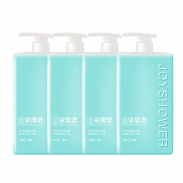 澡享 液態皂(海洋)1000g*4入