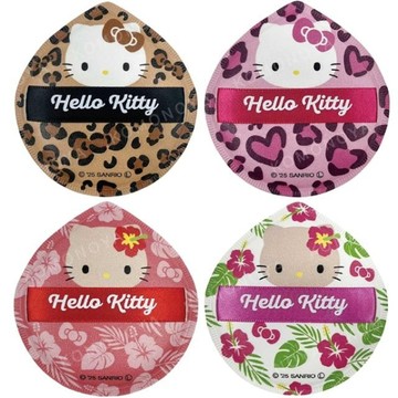 小禮堂 Sanrio 三麗鷗 Hello Kitty 氣墊粉撲 (水滴型款)