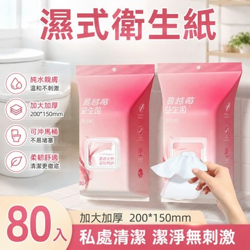 新竹出貨🧻湿式衛生紙 40/80入 贈掛鉤 點斷抽取式湿廁紙 可丟馬桶 7秒快幹 加厚私處湿巾 0酒精 廁所拋棄式湿巾