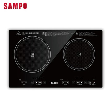 SAMPO 微電腦雙口 IH 電磁爐 KM-VA14GM-