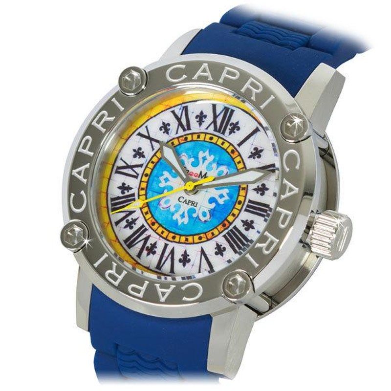 カプリウォッチ Capri watch クロックタワー 腕時計 ウォッチ ホワイト