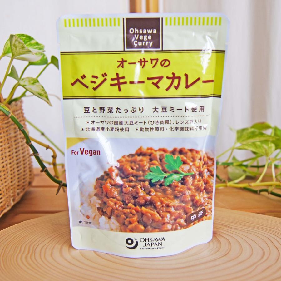 ベジキーマカレー 中辛 レトルト 150g オーサワジャパン