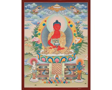 阿彌陀佛－無限光明與內心平靜的象徵