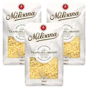la Molisana 茉莉 義大利米型麵  500g  3包