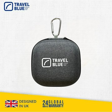【Travel Blue 藍旅】 旅行多功能收納盒  頸枕收納盒TB882(可扣背包&行李箱)_保固24個月