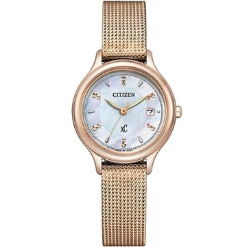 CITIZEN 星辰 XC 亞洲限定 七夕情人節推薦款 光動能米蘭女錶 開學購物季 送禮首選 EW2635-54X