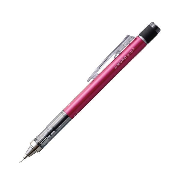 まとめ) トンボ鉛筆 シャープペンシル モノグラフ0.5mm (軸色 ピンク) DPA132F 1本 (×10) ds-2121285 通販  LINEポイント最大GET | LINEショッピング