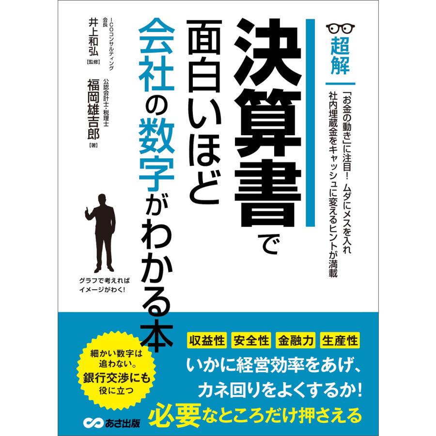 決算書で面白いほど会社の数字がわかる本 (ビジネスベーシック「超解」シリーズ) 電子書籍版   著者:福岡雄吉郎