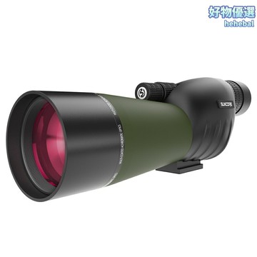 【高清高倍】觀鳥鏡 望遠鏡 天文望遠鏡 單筒望遠鏡 25-75x60變倍 直角目鏡 綠色款 戶外觀鳥觀景