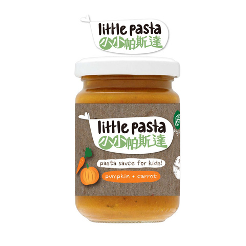 英國little pasta小小帕斯達 南瓜佐胡蘿蔔醬
