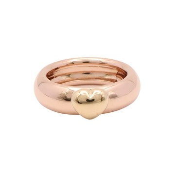 Tiffany & Co 蒂芬妮 Friendship 愛心戒指 18K玫瑰金 【二手名牌BRAND OFF】