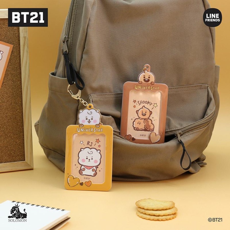 50%OFFセール ：】 ソロモン商事 BT21 FKA_フォトカードキーホルダー