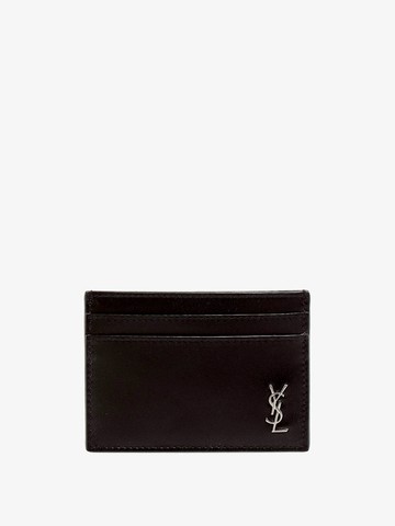 Leather cardholder - SAINT LAURENT - gender_Man